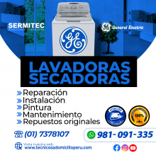 GENERAL ELECTRIC Reparación de Lavadoras 981091335 LINCE